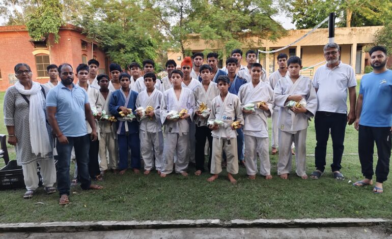 ਜੂਡੋ ਖਿਡਾਰੀਆਂ ਲਈ ਖੇਡ ਵਿਭਾਗ ਪੰਜਾਬ ਨੇ ਕੀਤਾ ਡਾਇਟ ਦਾ ਪ੍ਰਬੰਧ