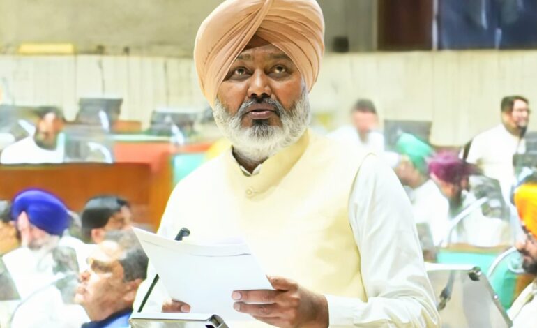 ਵਿੱਤ ਮੰਤਰੀ ਚੀਮਾ ਨੇ 1986 ਦੀਆਂ ਘਟਨਾਵਾਂ ਬਾਰੇ ‘ਕਾਰਵਾਈ’ ਰਿਪੋਰਟ ਦੀ ਗੁੰਮਸ਼ੁਦਗੀ ਦਾ ਮੁੱਦਾ ਉਠਾਇਆ; ਵਿਧਾਨ ਸਭਾ ਸਪੀਕਰ ਵੱਲੋਂ ਕਮੇਟੀ ਦੇ ਗਠਨ ਦਾ ਐਲਾਨ