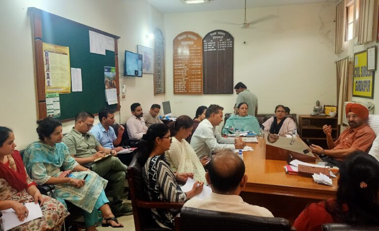 ਗੁਰਦਾਸਪੁਰ ਵਿੱਚ ਡੇਂਗੂ, ਦਸਤ ਅਤੇ ਮੀਜ਼ਲ ਰੁਬੈਲਾ ਦੀ ਰੋਕਥਾਮ ਲਈ ਸਿਹਤ ਵਿਭਾਗ ਵਲੋਂ ਵਿਆਪਕ ਮੁਹਿੰਮ