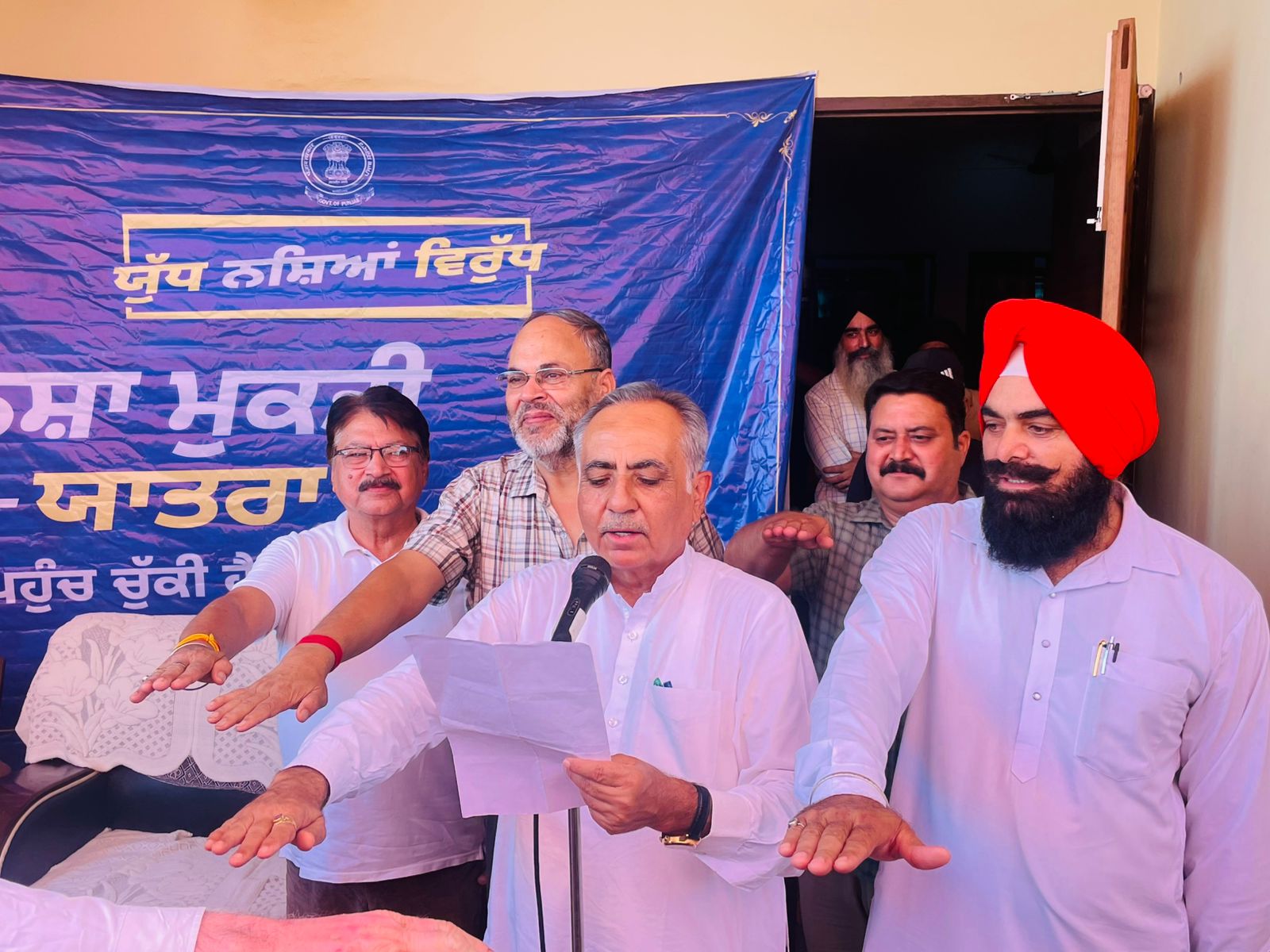 ਨਸ਼ਾ ਮੁਕਤੀ ਯਾਤਰਾ ਨੂੰ ਵਿਧਾਨ ਸਭਾ ਹਲਕਾ ਗੁਰਦਾਸਪੁਰ ਵਿੱਚ ਮਿਲ ਰਿਹਾ ਵੱਡਾ ਹੁੰਗਾਰਾ