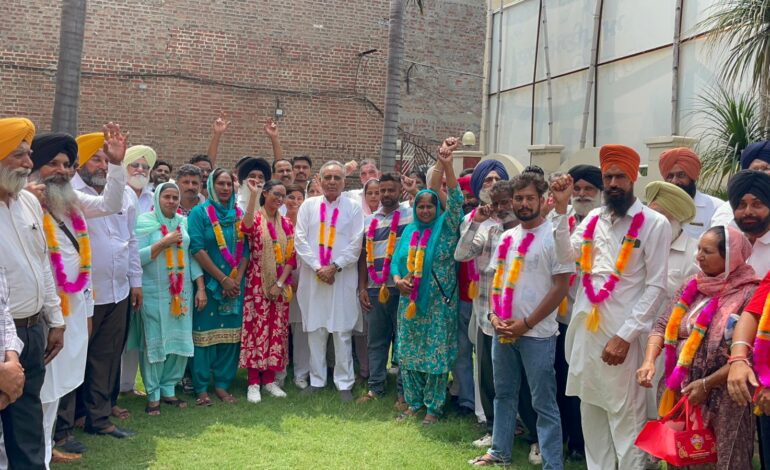 ਵਿਧਾਨ ਸਭਾ ਹਲਕਾ ਗੁਰਦਾਸਪੁਰ ਦੇ 31 ਪਿੰਡਾਂ ਦੇ 43 ਪੰਚ ਸਰਬਸੰਮਤੀ ਨਾਲ ਚੁਣੇ ਗਏ