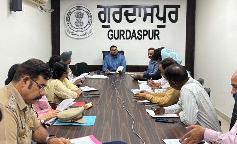 ਬਾਲ ਮਜ਼ਦੂਰੀ ਤੇ ਬਾਲ ਭਿੱਖਿਆ ਨੂੰ ਰੋਕਣ ਲਈ ਜ਼ਿਲ੍ਹਾ ਪੱਧਰੀ ਟਾਸਕ ਫੋਰਸ ਦੀ ਮੀਟਿੰਗ ਹੋਈ