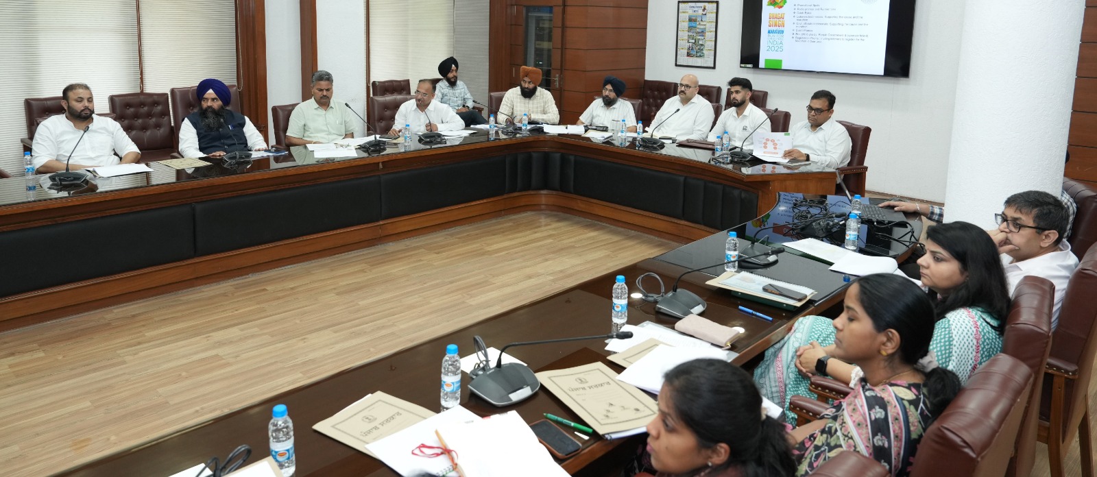 ਯੁੱਧ ਨਸ਼ਿਆ ਵਿਰੁੱਧ ਮੁਹਿੰਮ ਤਹਿਤ ਡਿਪਟੀ ਸਪੀਕਰ ਨੇ ਸ਼ਹੀਦ-ਏ-ਆਜ਼ਮ ਭਗਤ ਸਿੰਘ ਨੈਸ਼ਨਲ ਮੈਰਾਥਨ ਕਰਵਾਉਣ ਲਈ ਵਿਸ਼ੇਸ਼ ਮੀਟਿੰਗ ਬੁਲਾਈ