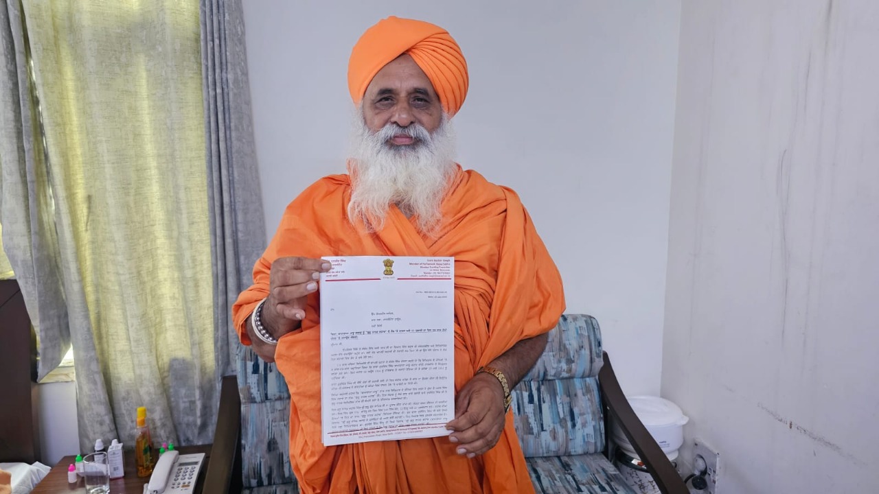 ਸੰਤ ਸੀਚੇਵਾਲ ਨੇ ਕਾਮਾਗਾਟਾ ਮਾਰੂ ਜਹਾਜ਼ ਨੂੰ ਇਤਿਹਾਸ ਦੇ ਪੰਨਿਆਂ ‘ਤੇ ‘ਗੁਰੂ ਨਾਨਕ ਜਹਾਜ਼’ ਦੇ ਤੌਰ ‘ਤੇ ਯਾਦ ਕਰਨ ਲਈ ਰਾਜ ਸਭਾ ਦੇ ਵਾਈਸ ਚੇਅਰਮੈਨ ਨੂੰ ਲਿਖਿਆ ਪੱਤਰ