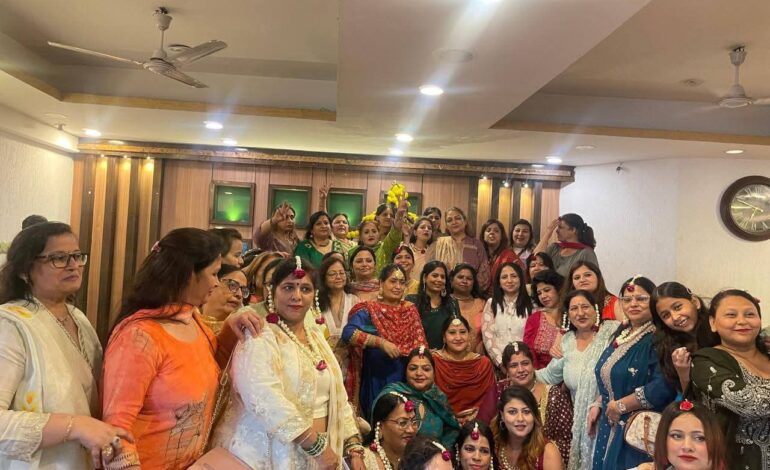 ਤੀਜ” ਪਾਰੰਪਰਕ ਸੰਸਕ੍ਰਿਤੀ ਅਤੇ ਰੀਤੀ-ਰਿਵਾਜਾਂ ਦੀ ਹਿਫਾਜ਼ਤ ਲਈ ਲਾਜ਼ਮੀ: ਸ਼ਰੁਤੀ ਵਿਜ