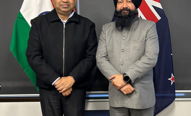 ਜਸਵੀਰ ਸਿੰਘ ਗੜ੍ਹੀ ਵੱਲੋਂ ਭਾਰਤੀ ਸਫ਼ੀਰ ਡਾ. ਮਦਨ ਮੋਹਨ ਸੇਠੀ ਨਾਲ ਮੁਲਾਕਾਤ