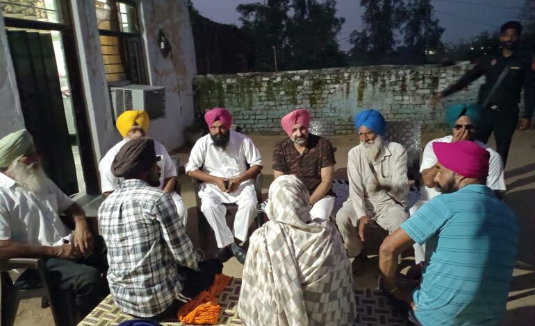 ਵਿਧਾਇਕ ਪਾਹੜਾ ਨੇ ਕਿਰਨ ਨਾਲੇ ਵਿੱਚ ਡੁੱਬਣ ਕਾਰਨ ਮਰਨ ਵਾਲਿਆਂ ਦੇ ਪਰਿਵਾਰਾਂ ਨਾਲ ਕੀਤਾ ਦੁੱਖ ਸਾਂਝਾ