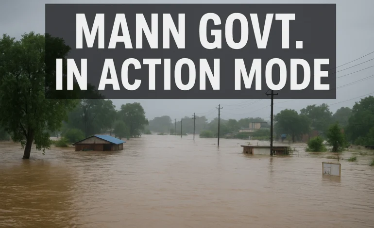 ਹੜ੍ਹਾਂ ਨਾਲ ਨਜਿੱਠਣ ਲਈ ਮਾਨ ਸਰਕਾਰ ਐਕਸ਼ਨ ਮੋਡ ਵਿੱਚ, ਕੈਬਨਿਟ ਮੰਤਰੀ ਕਰਨਗੇ ਪ੍ਰਭਾਵਿਤ ਇਲਾਕਿਆਂ ਦਾ ਦੌਰਾ