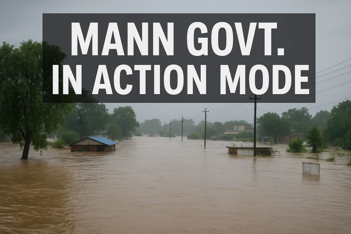ਹੜ੍ਹਾਂ ਨਾਲ ਨਜਿੱਠਣ ਲਈ ਮਾਨ ਸਰਕਾਰ ਐਕਸ਼ਨ ਮੋਡ ਵਿੱਚ, ਕੈਬਨਿਟ ਮੰਤਰੀ ਕਰਨਗੇ ਪ੍ਰਭਾਵਿਤ ਇਲਾਕਿਆਂ ਦਾ ਦੌਰਾ