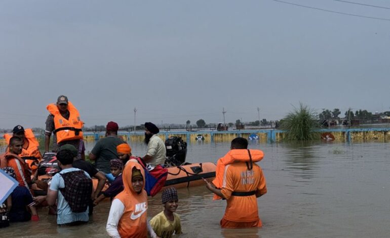 ਪੰਜਾਬ ‘ਚ ਰਾਹਤ ਕਾਰਜ ਜ਼ੋਰਾਂ ‘ਤੇ: ਪਿਛਲੇ 24 ਘੰਟੇ ‘ਚ 4711 ਹੜ੍ਹ ਪੀੜਤ ਸੁਰੱਖਿਅਤ ਥਾਵਾਂ ‘ਤੇ ਪਹੁੰਚਾਏ ਹੜ੍ਹ