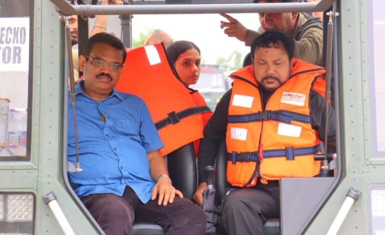 ਲੋਕਾਂ ਦੇ ਹੜਾਂ ਨਾਲ ਹੋਏ ਨੁਕਸਾਨ ਦਾ ਮੁਆਵਜ਼ਾ ਦਿੱਤਾ ਜਾਵੇਗਾ- ਕੇ.ਈ.ਸਿਨਹਾ