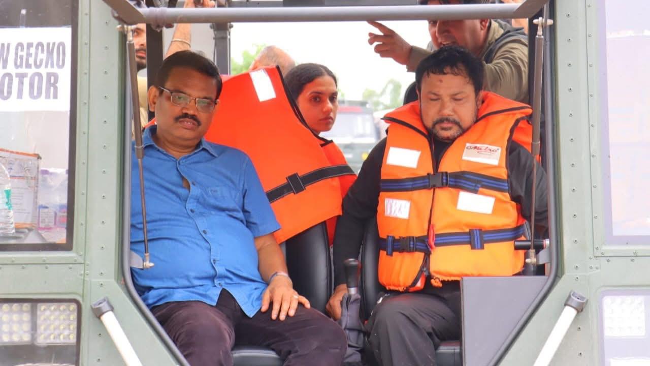 ਲੋਕਾਂ ਦੇ ਹੜਾਂ ਨਾਲ ਹੋਏ ਨੁਕਸਾਨ ਦਾ ਮੁਆਵਜ਼ਾ ਦਿੱਤਾ ਜਾਵੇਗਾ- ਕੇ.ਈ.ਸਿਨਹਾ