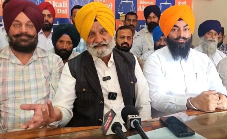 ਅਕਾਲੀ ਦਲ ਬਾਦਲ ਦੇ ਦਬਾਅ ਕਾਰਨ ਹੀ ਝੁਕੀ ਪੰਜਾਬ ਸਰਕਾਰ: ਬੱਬੇਹਾਲੀ