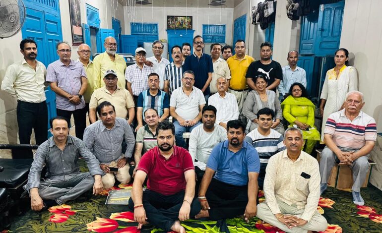 ਸ਼੍ਰੀ ਸਨਾਤਨ ਚੇਤਨਾ ਮੰਚ ਦੇ ਜਨਮ ਅਸ਼ਟਮੀ ਸਮਾਗਮ ਦੀਆਂ ਤਿਆਰੀਆਂ ਹੋਈਆਂ ਮੁਕੰਮਲ