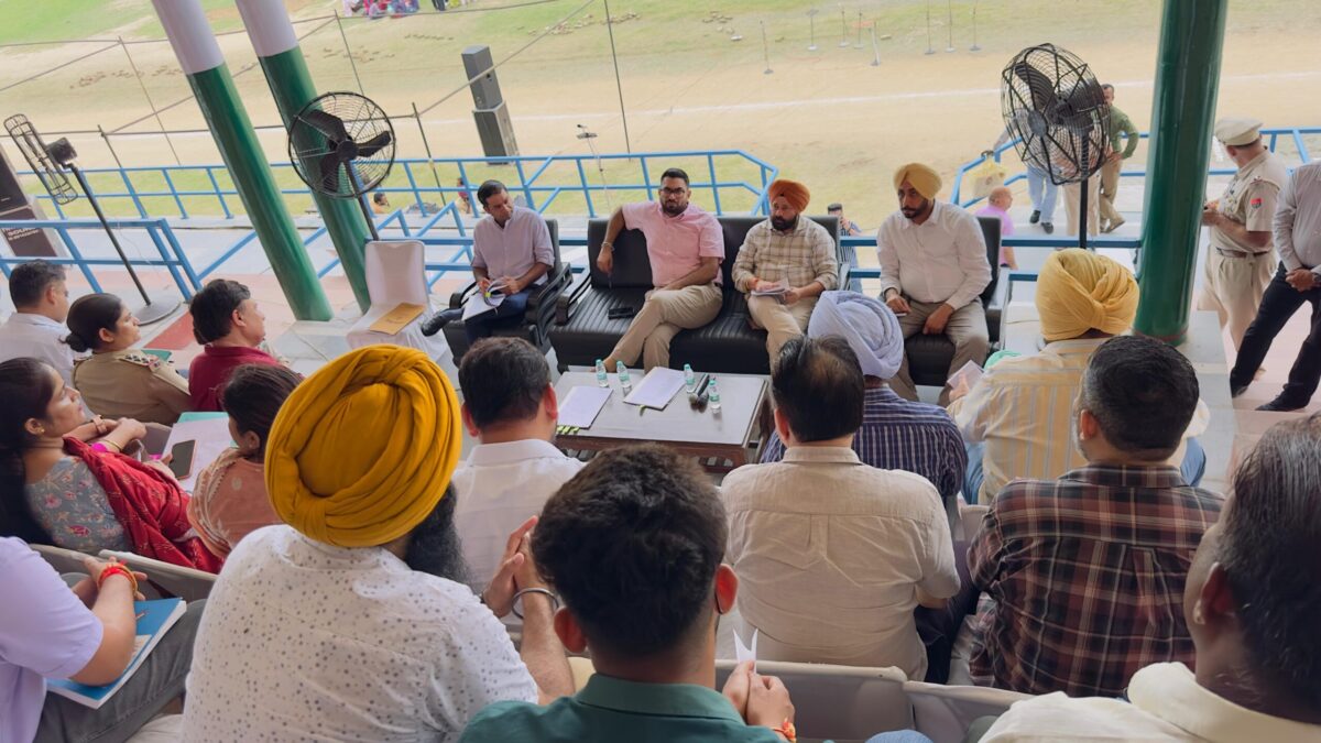 ਡਿਪਟੀ ਕਮਿਸ਼ਨਰ ਵੱਲੋਂ ਅਜ਼ਾਦੀ ਸਮਾਗਮ ਦੀਆਂ ਤਿਆਰੀਆਂ ਦਾ ਜਾਇਜ਼ਾ