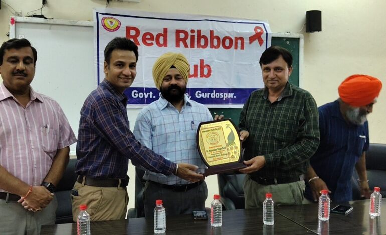 ਸਰਕਾਰੀ ਕਾਲਜ ਗੁਰਦਾਸਪੁਰ ਵਿਖੇ ਅੰਤਰਰਾਸ਼ਟਰੀ ਯੁਵਕ ਦਿਵਸ ਮਨਾਇਆ