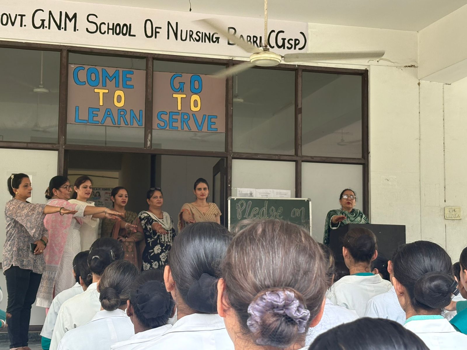 ਨਰਸਿੰਗ ਕਾਲਜ ਬਬਰੀ ਦੇ ਵਿਦਿਆਰਥੀਆਂ ਨੇ ਅੰਗ ਦਾਨ ਦੀ ਸਹੁੰ ਚੁੱਕੀ