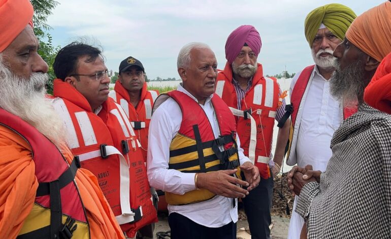 ਪੰਜਾਬ ਸਰਕਾਰ ਪਾਣੀ ਨਾਲ ਪ੍ਰਭਾਵਿਤ ਲੋਕਾਂ ਦੇ ਹਰ ਨੁਕਸਾਨ ਦੀ ਕਰੇਗੀ ਭਰਪਾਈ: ਬਰਿੰਦਰ ਕੁਮਾਰ ਗੋਇਲ
