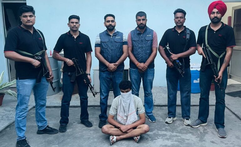 ਰਾਕੇਸ਼ ਗੱਗੀ ਕਤਲ ਮਾਮਲਾ: ਪੰਜਾਬ ਪੁਲਿਸ ਨੇ ਖਰੜ ਤੋਂ ਸ਼ੂਟਰ ਕੀਤਾ ਗ੍ਰਿਫ਼ਤਾਰ; ਪਿਸਤੌਲ ਬਰਾਮਦ