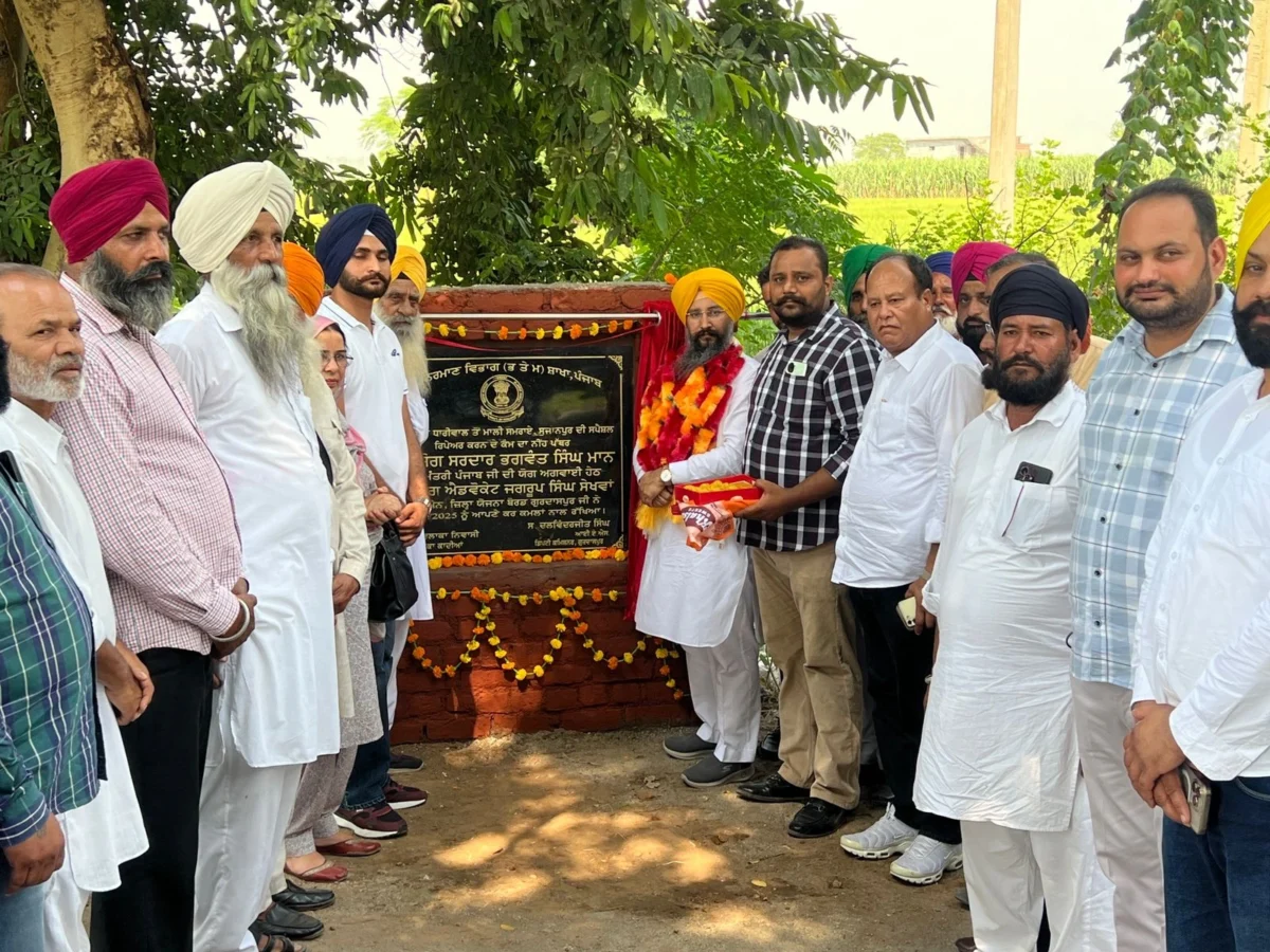 ਜਗਰੂਪ ਸਿੰਘ ਸੇਖਵਾਂ ਨੇ ਵਿਧਾਨ ਸਭਾ ਹਲਕਾ ਕਾਦੀਆਂ ਦੇ ਪਿੰਡਾਂ ਵਿੱਚ ਸੰਪਰਕ ਸੜਕਾਂ ਦੇ ਨੀਂਹ ਪੱਥਰ ਰੱਖੇ