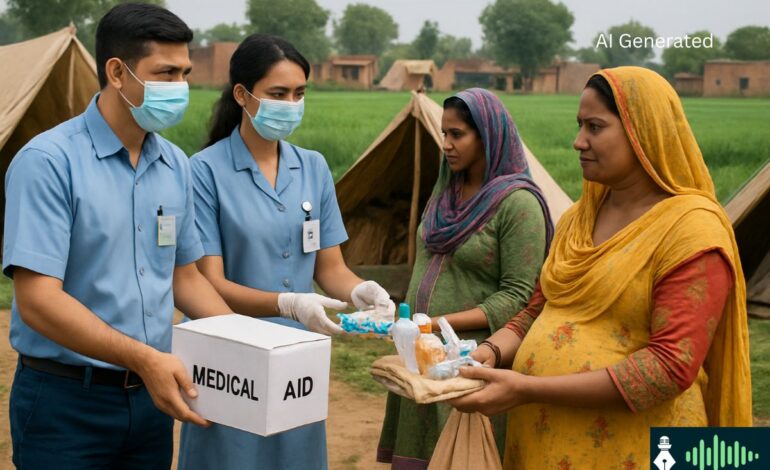 ਹੜ੍ਹ ਵਿੱਚ ਮਾਨ ਸਰਕਾਰ ਬਣੀ ਗਰਭਵਤੀ ਮਹਿਲਾਵਾਂ ਦੀ ਢਾਲ: ਹਰ ਮਾਂ ਤੇ ਬੱਚਾ ਸੁਰੱਖਿਅਤ