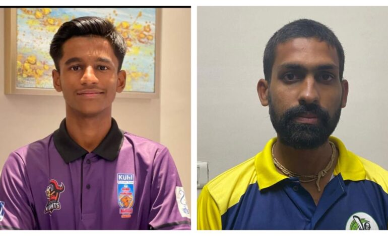 ਪੰਜਾਬ ਟੀਮ ਪਰੈਕਟਿਸ ਮੈਚ ਲਈ ਜੀਡੀਸੀਏ ਖਿਡਾਰੀ ਰਘੂ ਸ਼ਰਮਾ ਅਤੇ ਪਾਰਥ ਕਾਲੀਆ ਦੀ ਚੋਣ