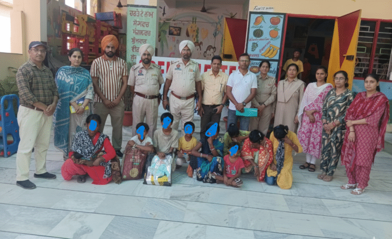 ਬਾਲ ਸੁਰੱਖਿਆ ਯੂਨਿਟ ਨੇ ਗੁਰਦਾਸਪੁਰ ਬਾਜ਼ਾਰਾਂ ਵਿੱਚ ਭੀਖ ਮੰਗਦੇ ਅੱਠ ਬੱਚਿਆਂ ਨੂੰ ਬਚਾਇਆ
