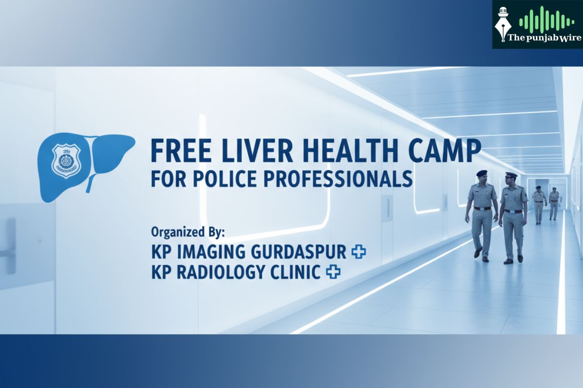 ਪੁਲਿਸ ਜਵਾਨਾਂ ਦੀ ਸਿਹਤ ਸੰਭਾਲ ਲਈ ਕੇ.ਪੀ. ਇਮੇਜਿੰਗ ਦਾ ਵੱਡਾ ਉਪਰਾਲਾ: ਪੁਲਿਸ ਕਰਮਚਾਰੀਆਂ ਲਈ ਲੱਗੇਗਾ ਮੁਫਤ ਲੀਵਰ ਸਿਹਤ ਜਾਂਚ ਕੈਂਪ