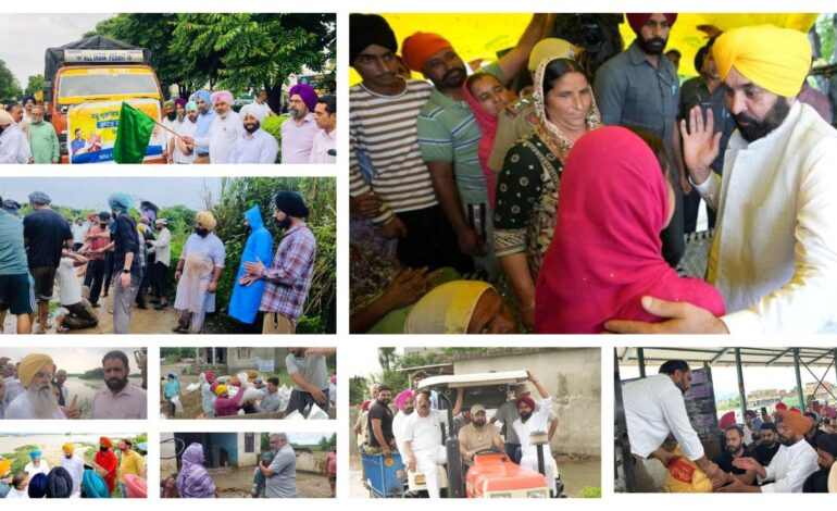 ਪੰਜਾਬ ਵਿੱਚ ਸੇਵਾ ਅਤੇ ਸਮਰਪਣ ਦੀ ਮਿਸਾਲ, ਮਾਨ ਸਰਕਾਰ ਦਾ ਹੜ੍ਹ ਰਾਹਤ ਅਭਿਆਨ ਬਣਿਆ ਜਨਤਾ ਦੀ ਤਾਕਤ
