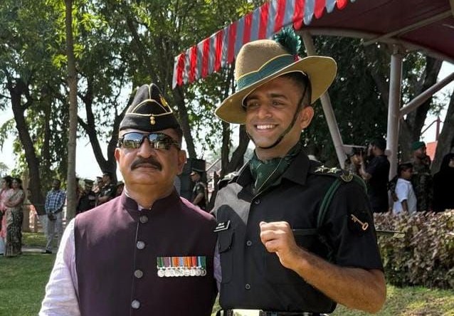 ਪਠਾਨਕੋਟ ਦੇ ਦੀਪਿਤ ਸ਼ਰਮਾ ਨੂੰ ਭਾਰਤੀ ਫੌਜ ਵਿੱਚ ਲੈਫਟੀਨੈਂਟ ਵਜੋਂ ਕਮਿਸ਼ਨ