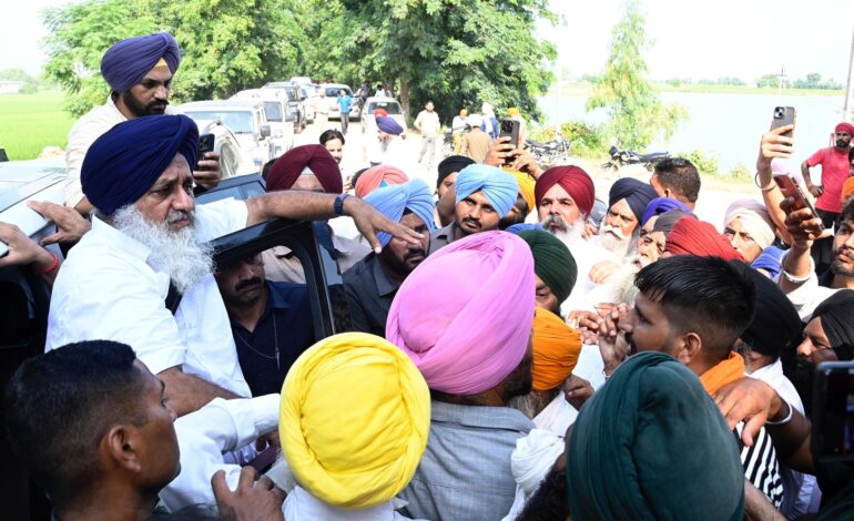 ਪੰਜਾਬ ਲਈ ਵਿੱਤੀ ਸਹਾਇਤਾ ਵਿਚ ਵਾਧਾ ਕੀਤਾ ਜਾਵੇ, ਹੜ੍ਹ ਪ੍ਰਭਾਵਤ ਇਲਾਕਿਆਂ ਵਾਸਤੇ ਕਰਜ਼ਾ ਮੁਆਫੀ ’ਤੇ ਵਿਚਾਰ ਕੀਤਾ ਜਾਵੇ: ਸੁਖਬੀਰ ਬਾਦਲ ਨੇ ਪ੍ਰਧਾਨ ਮੰਤਰੀ ਨੂੰ ਕੀਤੀ ਅਪੀਲ