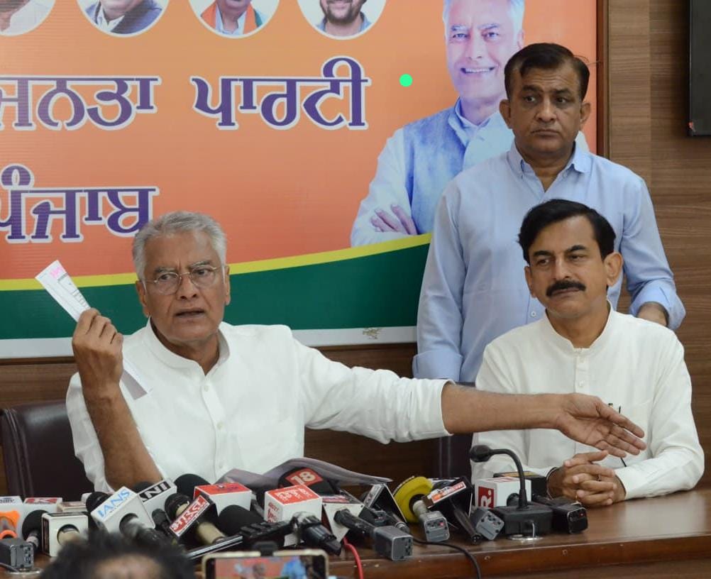 ਪੰਜਾਬ ਸਰਕਾਰ ਦੇ ਤਰਕਹੀਣ ਆਂਕੜਿਆਂ ਦੇ ਗੁਬਾਰੇ ਦੀ ਹਵਾ ਕੱਢੀ ਸੁਨੀਲ ਜਾਖੜ ਨੇ