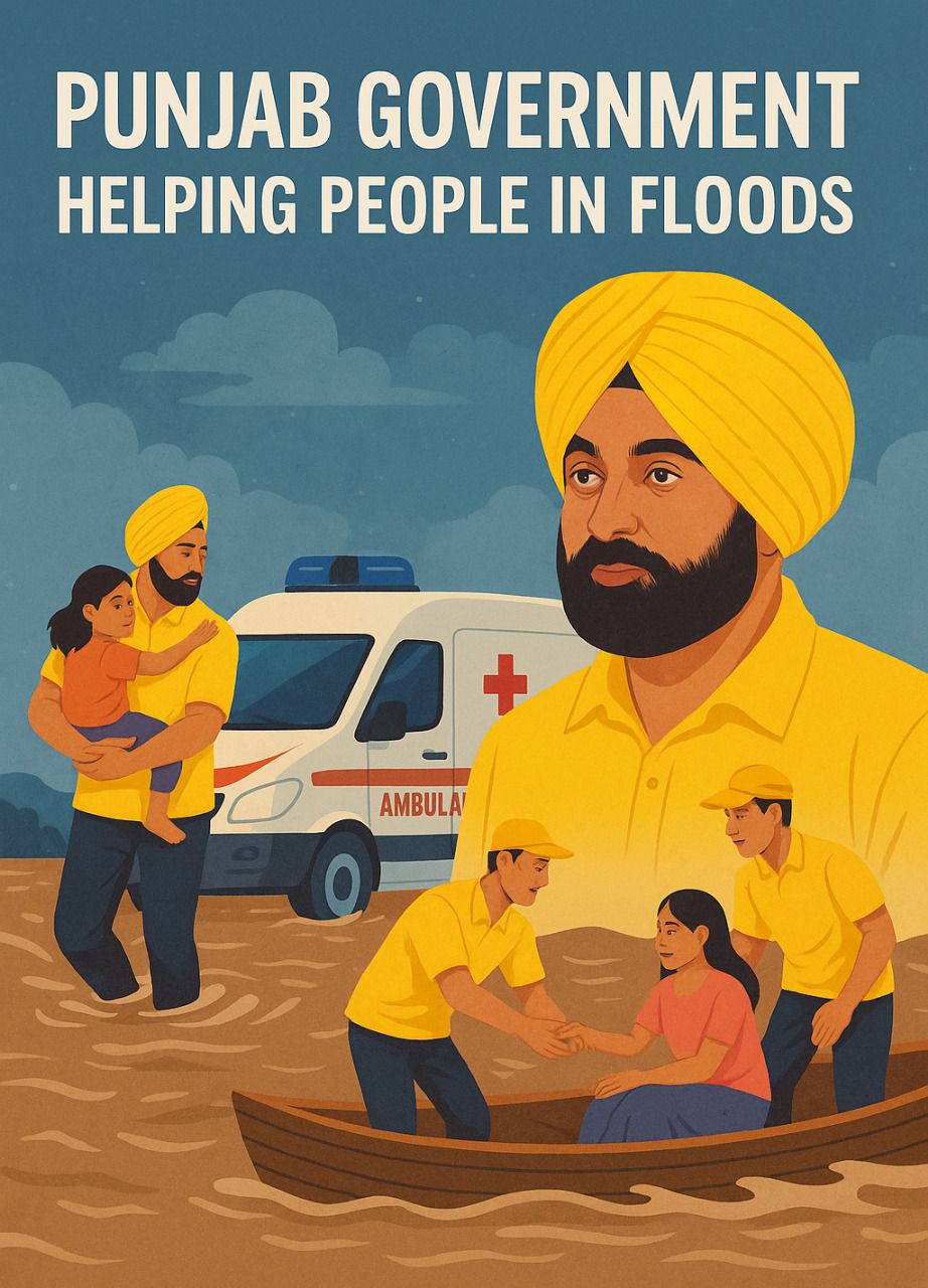 ਪੰਜਾਬ ਸਰਕਾਰ ਦਾ ਮਜ਼ਬੂਤ ਇਰਾਦਾ – ਸਿਹਤ, ਰਾਹਤ ਅਤੇ ਮੁੜ ਉਸਾਰੀ ਵਿੱਚ ਹਰ ਦਿਨ ਪੇਸ਼ ਕੀਤੀ ਜਾ ਰਹੀ ਹੈ ਨਵੀ ਮਿਸਾਲ
