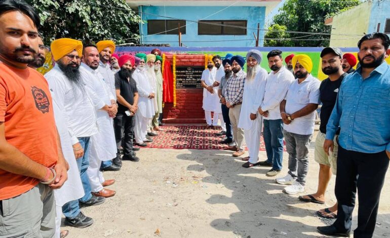 ਮਾਲ ਮੰਤਰੀ ਹਰਦੀਪ ਸਿੰਘ ਮੁੰਡੀਆਂ ਨੇ 12.15 ਕਰੋੜ ਦੀ ਲਾਗਤ ਵਾਲੇ ਅੱਠ ਮੁੱਖ ਸੰਪਰਕ ਸੜਕ ਪ੍ਰਾਜੈਕਟਾਂ ਦੇ ਨੀਂਹ ਪੱਥਰ ਰੱਖੇ