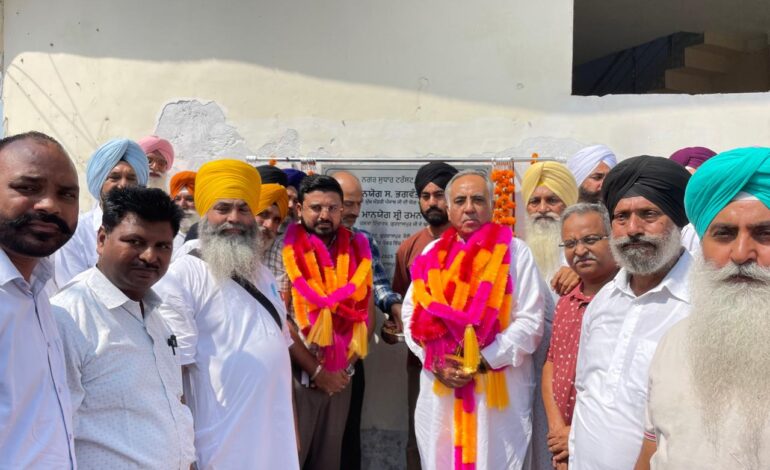 ਰਮਨ ਬਹਿਲ ਵੱਲੋਂ ਵਿਧਾਨ ਸਭਾ ਹਲਕਾ ਗੁਰਦਾਸਪੁਰ ਵਿੱਚ ਲਿਖੀ ਜਾ ਰਹੀ ਹੈ ਵਿਕਾਸ ਦੀ ਨਵੀਂ ਇਬਾਰਤ