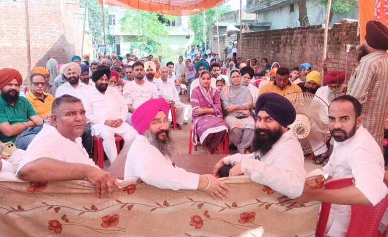 ਜਗਰੂਪ ਸਿੰਘ ਸੇਖਵਾਂ ਨੇ ਫਤੇਹ ਨੰਗਲ ਤੋਂ ਲੇਹਲ, ਖੁੰਡਾ ਤੋਂ ਸਰਸਪੁਰ ਅਤੇ ਖੁੰਡਾ ਤੋਂ ਡੇਅਰੀਵਾਲ ਰੋਡ ਪਰਦੇਸੀ ਰੁੱਖਾਂ ਤੱਕ ਸੰਪਰਕ ਸੜਕਾਂ ਦੇ ਨੀਂਹ ਪੱਥਰ ਰੱਖੇ – ਜਗਰੂਪ ਸਿੰਘ ਸੇਖਵਾਂ