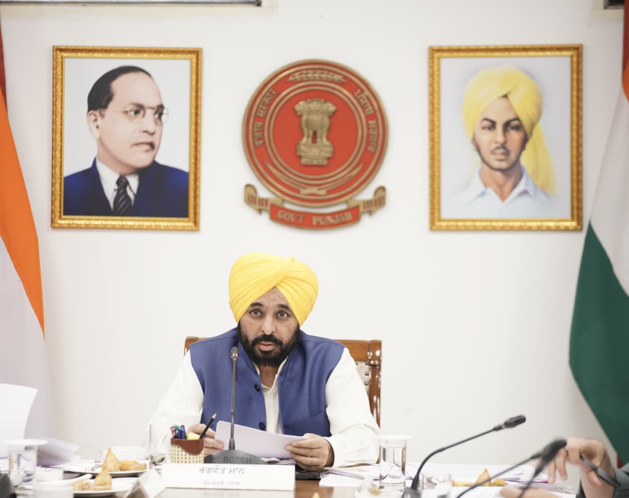 ਪੰਜ ਲੱਖ ਏਕੜ ਹੜ੍ਹ ਪ੍ਰਭਾਵਿਤ ਜ਼ਮੀਨ ਲਈ ਕਿਸਾਨਾਂ ਨੂੰ ਕਣਕ ਦਾ ਬੀਜ ਮੁਫ਼ਤ ਦੇਵੇਗੀ ਮਾਨ ਸਰਕਾਰ