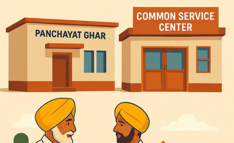 ‘ਰੰਗਲਾ ਪੰਜਾਬ’ ਦੇ ਵਲ ਵਧਿਆ ਪੰਜਾਬ ਸਰਕਾਰ ਦਾ ਨਵਾਂ ਕਦਮ : ₹125 ਕਰੋੜ ਨਾਲ ਪਿੰਡਾਂ ਵਿੱਚ ਬਣਨਗੇ ਆਧੁਨਿਕ ਪੰਚਾਇਤ ਘਰ ਅਤੇ ਆਮ ਸੇਵਾ ਕੇਂਦਰ