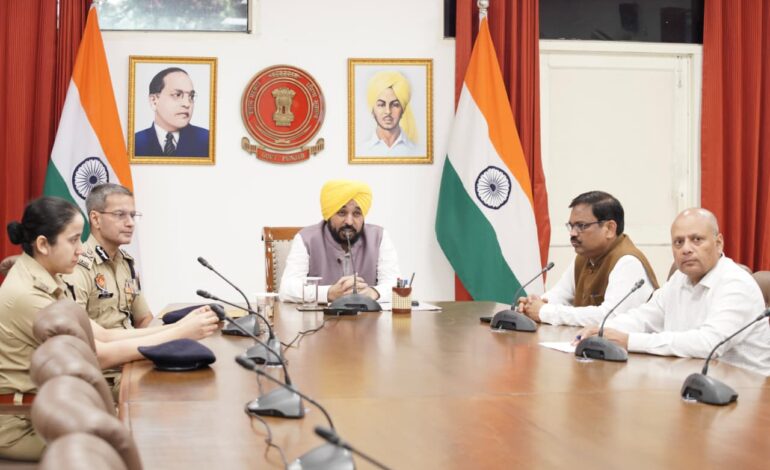 ਕਾਨੂੰਨ ਵਿਵਸਥਾ ਦੇ ਹਾਲਾਤ ਉਤੇ ਤਿੱਖੀ ਨਜ਼ਰ ਰੱਖੋ: ਮੁੱਖ ਮੰਤਰੀ ਦੀ ਸੀ.ਪੀਜ਼ ਤੇ ਐਸ.ਐਸ.ਪੀਜ਼ ਨੂੰ ਹਦਾਇਤ