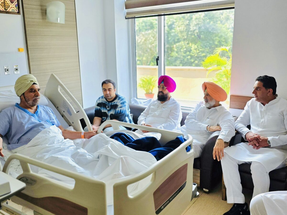 ਸੀਨੀਅਰ ਕਾਂਗਰਸੀ ਆਗੂ ਤ੍ਰਿਪਤ ਰਜਿੰਦਰ ਸਿੰਘ ਬਾਜਵਾ ਦਾ ਹੋਇਆ ਸਫ਼ਲ ਗੋਡਿਆਂ ਦਾ ਆਪ੍ਰੇਸ਼ਨ