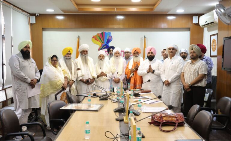 ਪੰਜਾਬ ਸਰਕਾਰ ਵੱਲੋਂ ਸ੍ਰੀ ਗੁਰੂ ਤੇਗ਼ ਬਹਾਦਰ ਜੀ ਦਾ 350ਵਾਂ ਸ਼ਹੀਦੀ ਪੁਰਬ ਸ਼ਰਧਾ ਨਾਲ ਮਨਾਇਆ ਜਾਵੇਗਾ: ਹਰਜੋਤ ਸਿੰਘ ਬੈਂਸ