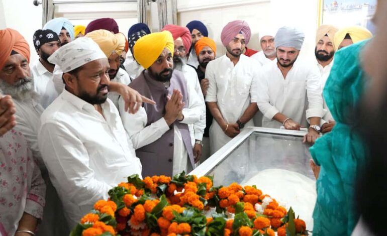 ਰਾਜਵੀਰ ਜਵੰਦਾ ਹਮੇਸ਼ਾ ਆਪਣੇ ਪ੍ਰਸੰਸਕਾਂ ਦੇ ਦਿਲਾਂ ਵਿੱਚ ਜਿਉਂਦਾ ਰਹੇਗਾ: ਮੁੱਖ ਮੰਤਰੀ