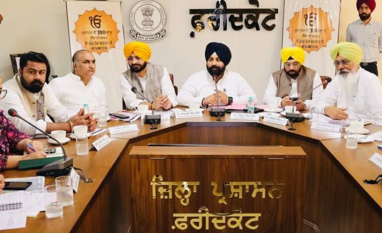 ਨੌਵੇਂ ਪਾਤਸ਼ਾਹ ਦਾ 350ਵਾਂ ਸ਼ਹੀਦੀ ਦਿਵਸ: ਬੈਂਸ ਦੀ ਅਗਵਾਈ ਵਾਲੀ ਟੀਮ ਨੇ ਮਾਲਵਾ ਖੇਤਰ ਵਿੱਚ ਤਿਆਰੀਆਂ ਦੀ ਸਮੀਖਿਆ