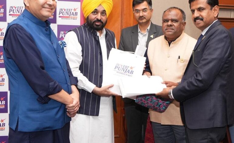 ਮੁੱਖ ਮੰਤਰੀ ਵੱਲੋਂ ਬੰਗਲੁਰੂ ਦੇ ਉਦਯੋਗਿਕ ਦਿੱਗਜ਼ਾਂ ਨਾਲ ਮੁਲਾਕਾਤ ਕਰਕੇ ਪੰਜਾਬ ਵਿੱਚ ਨਿਵੇਸ਼ ਦਾ ਸੱਦਾ