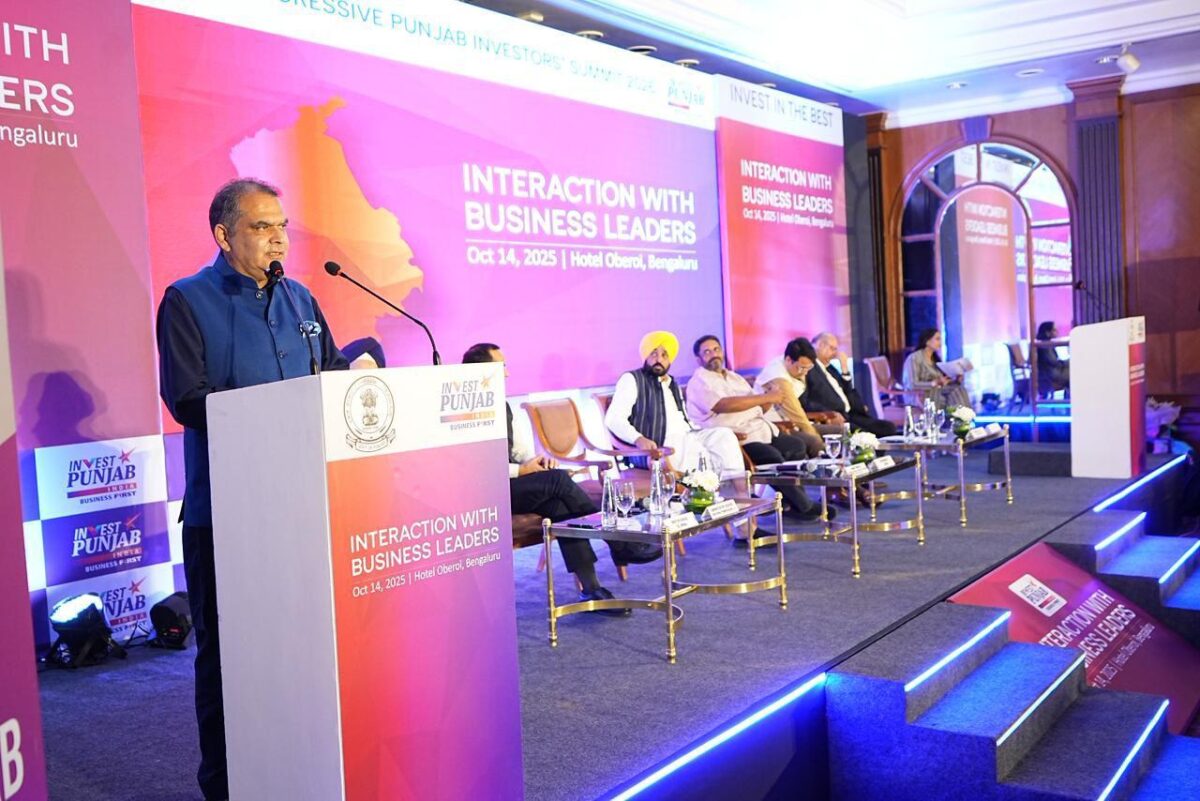 ਇਨਵੈਸਟ ਪੰਜਾਬ ਦੇ ਬੰਗਲੁਰੂ ਆਊਟਰੀਚ ਵਿੱਚ ਵੱਡੀ ਗਿਣਤੀ ‘ਚ ਪਹੁੰਚੇ ਨਿਵੇਸ਼ਕ: ਕੈਬਨਿਟ ਮੰਤਰੀ ਸੰਜੀਵ ਅਰੋੜਾ
