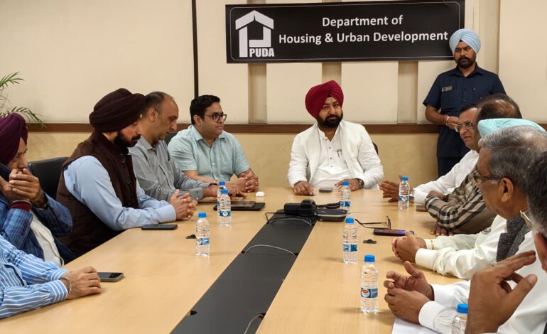 ਰੀਅਲ ਅਸਟੇਟ ਸੈਕਟਰ ਲਈ ਗਠਤ ਕਮੇਟੀ ਦੀ ਹੋਈ ਪਲੇਠੀ ਮੀਟਿੰਗ