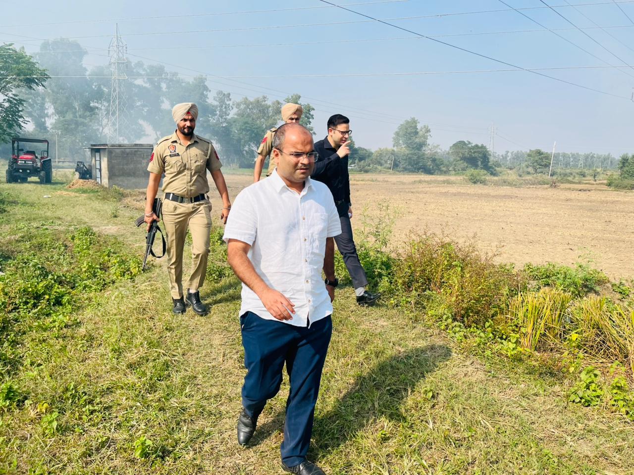 ਡਿਪਟੀ ਕਮਿਸ਼ਨਰ ਆਦਿੱਤਿਆ ਉੱਪਲ ਅਤੇ ਐਸ.ਐਸ.ਪੀ ਸੁਹੇਲ ਕਾਸਿਮ ਮੀਰ ਵਲੋਂ ਅੱਜ ਸ੍ਰੀ ਹਰਗੋਬਿੰਦਪੁਰ ਸਾਹਿਬ ਦਾ ਦੌਰਾ