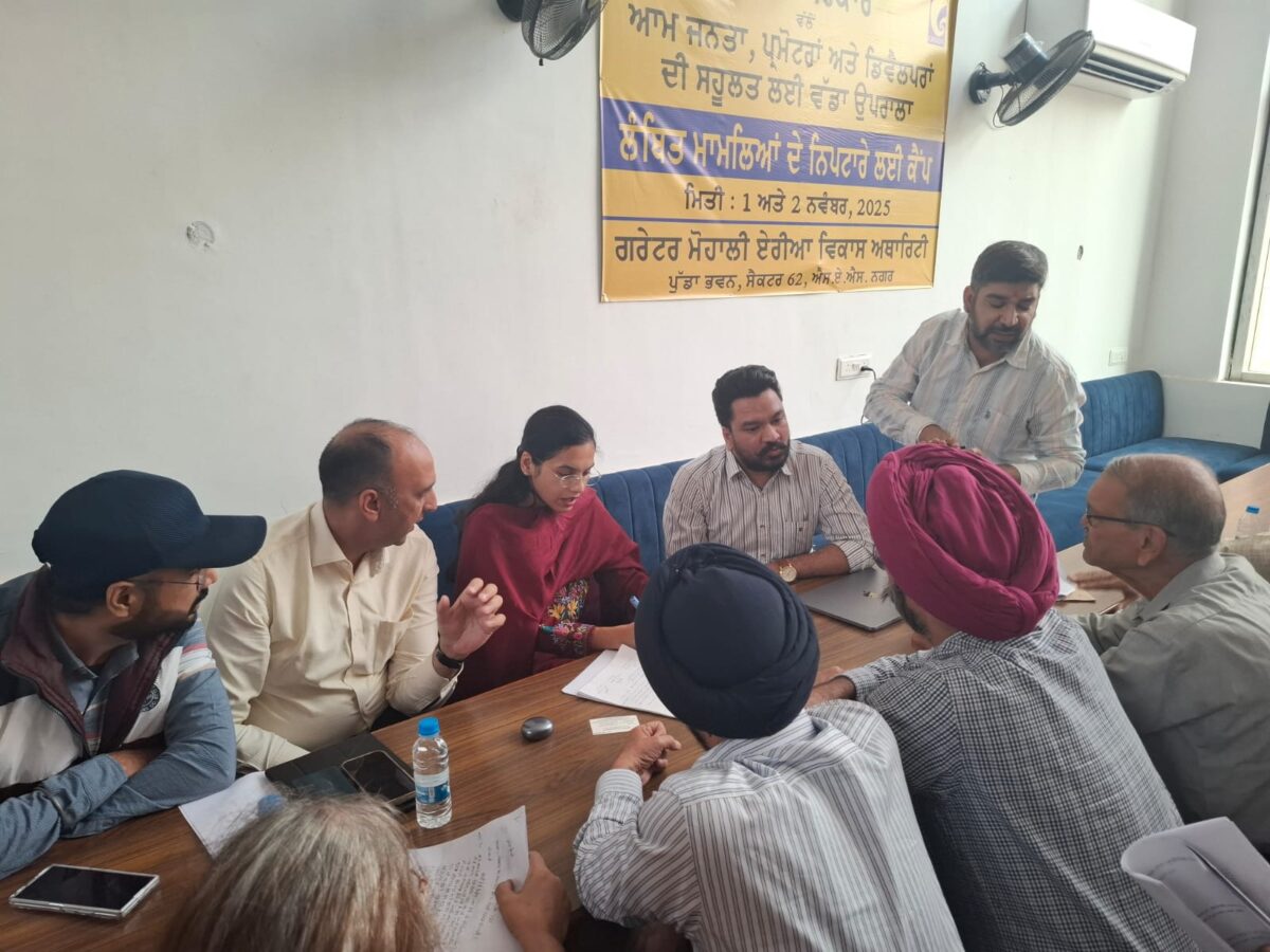 ਗਮਾਡਾ ਦੇ ਦੋ ਦਿਨਾ ਕੈਂਪ ਦੌਰਾਨ 1000 ਤੋਂ ਵੱਧ ਲੰਬਿਤ ਕੇਸਾਂ ਦਾ ਨਿਪਟਾਰਾ: ਹਰਦੀਪ ਸਿੰਘ ਮੁੰਡੀਆਂ