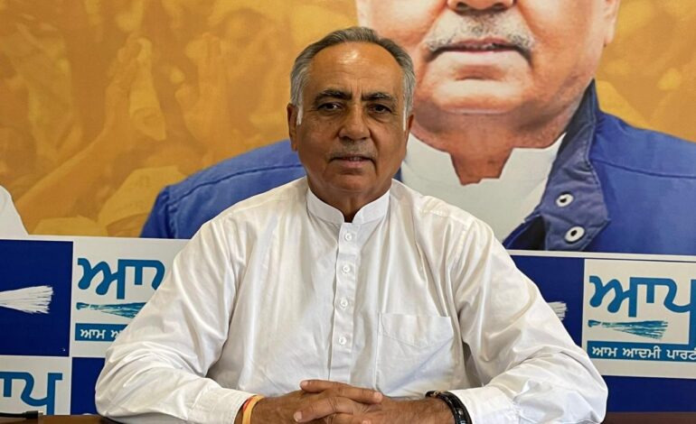 ਤਰਨਤਾਰਨ ਜਿਮਨੀ ਚੋਣ ਵਿੱਚ ਲੋਕਾਂ ਨੇ ਲੋਕ ਭਲਾਈ ਨੀਤੀਆਂ ਅਤੇ ਵਿਕਾਸ ਕੰਮਾਂ ‘ਤੇ ਲਾਈ ਮੋਹਰ-ਰਮਨ ਬਹਿਲ