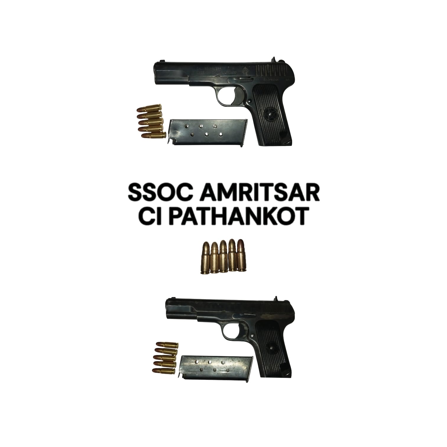 ਗੈਂਗਸਟਰ ਮਾਡਿਊਲ ਦੇ ਤਿੰਨ ਕਾਰਕੁਨ ਦੋ ਅਤਿ-ਆਧੁਨਿਕ ਪਿਸਤੌਲ ਸਮੇਤ ਕਾਬੂ